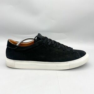 Beckett Simonon Mens 13 Ried Sneakers Shoes Black Nubuck Casual Trainers‎
